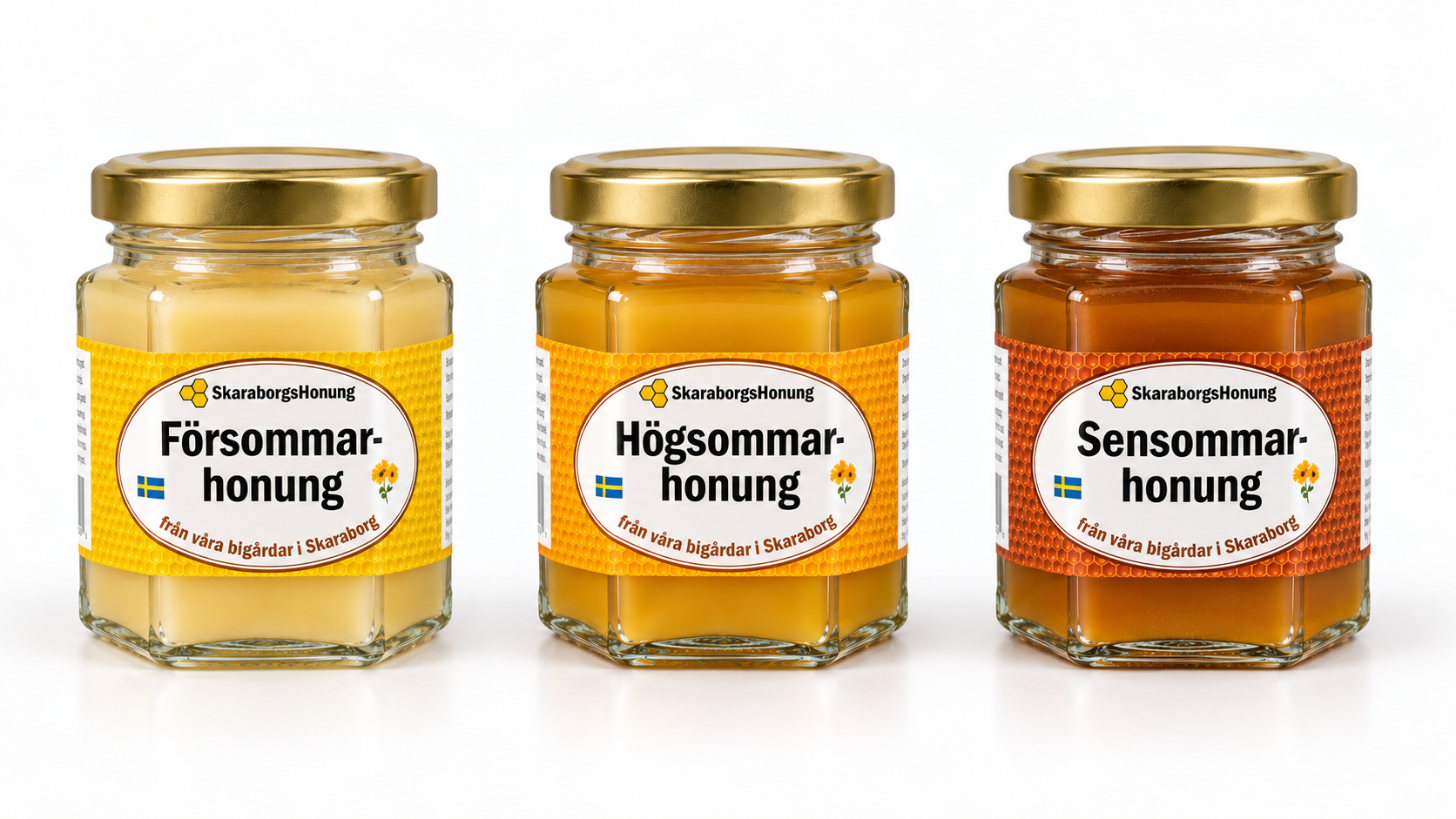 Säsongshonung 3 × 130 gram