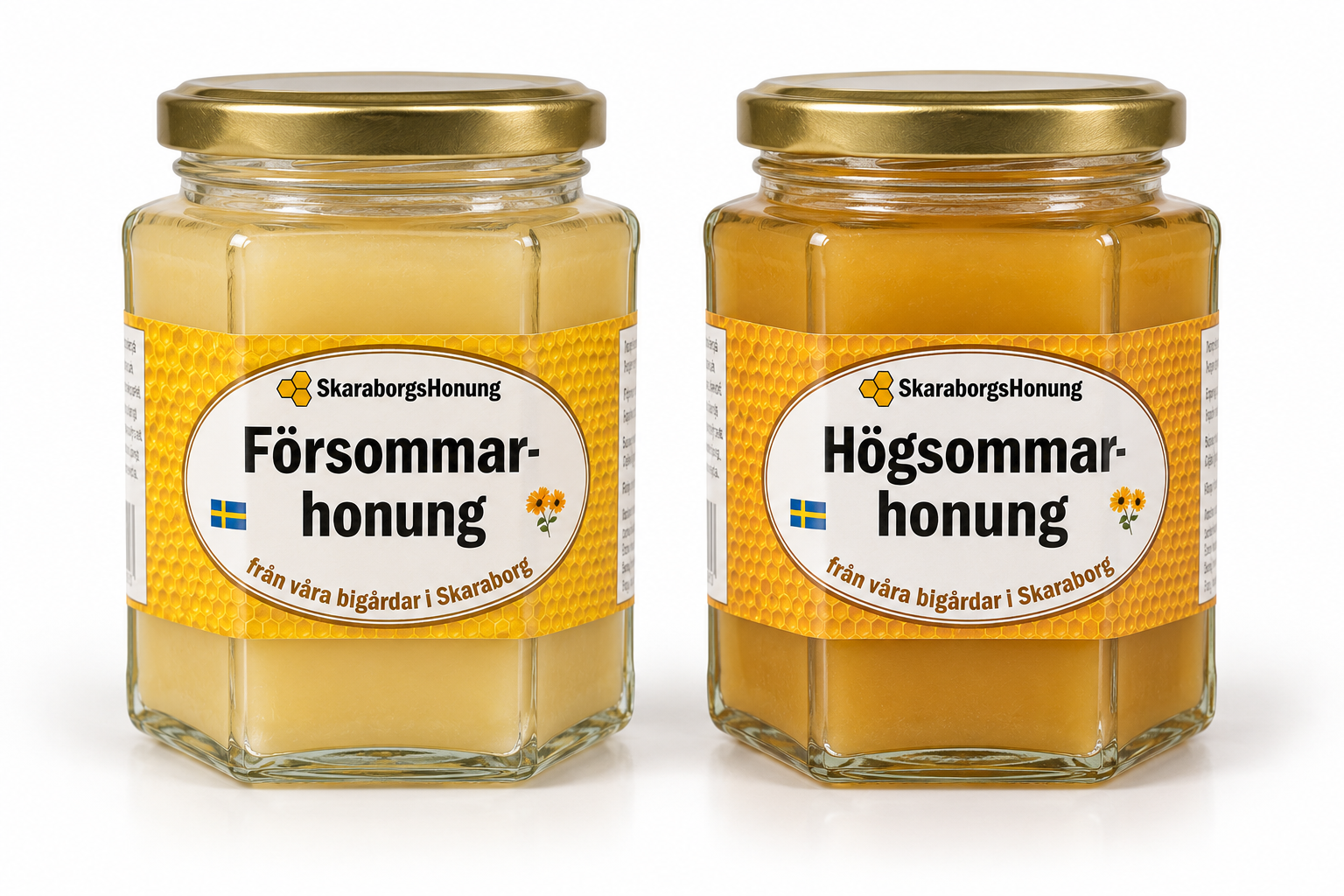 Försommar- & högsommarhonung 2 × 350 gram
