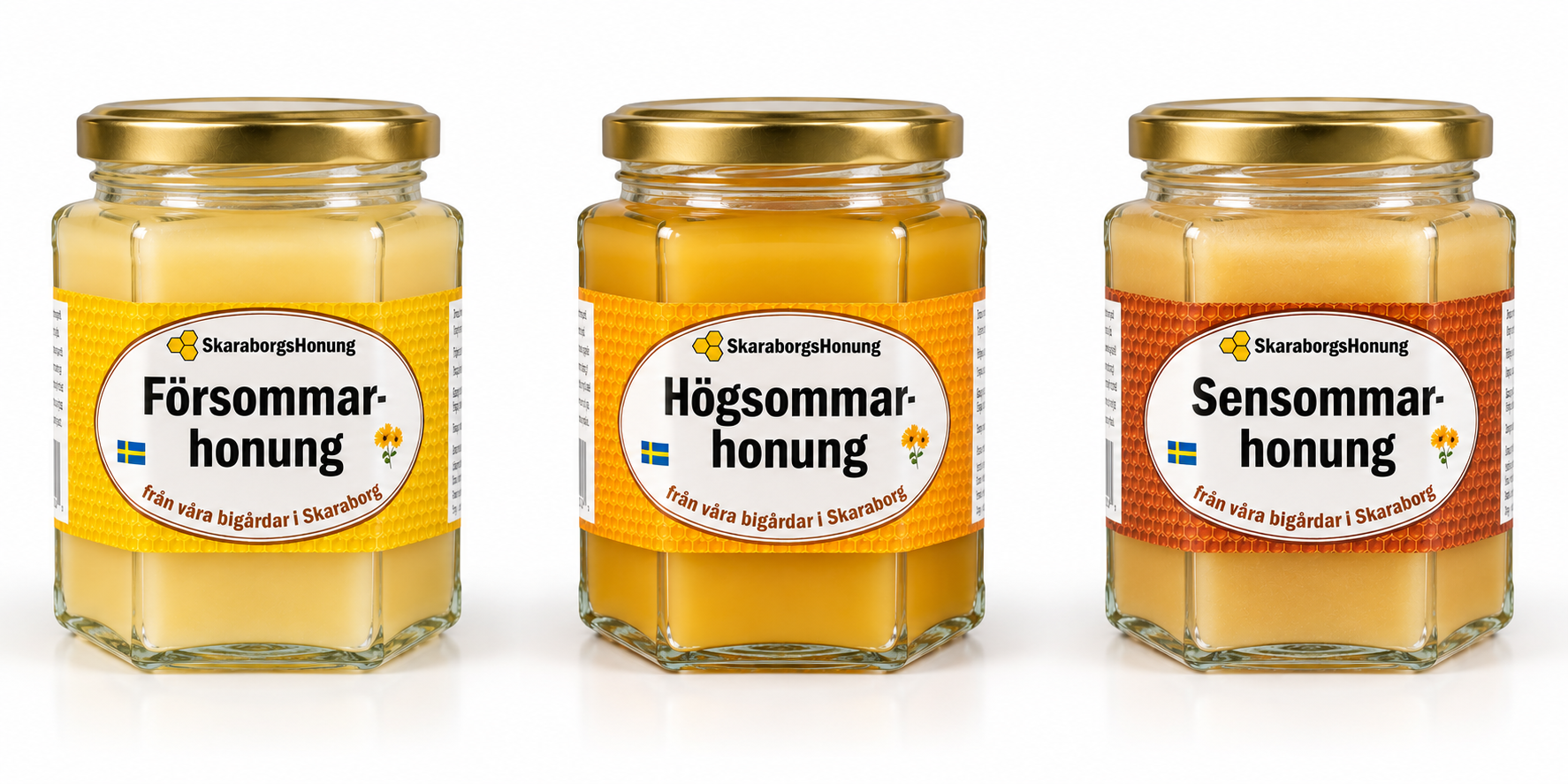 Säsongshonung 3 × 350 gram